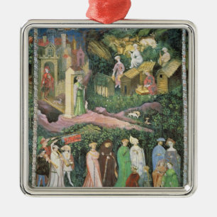 The Month of June, c.1400 Metal Ornament