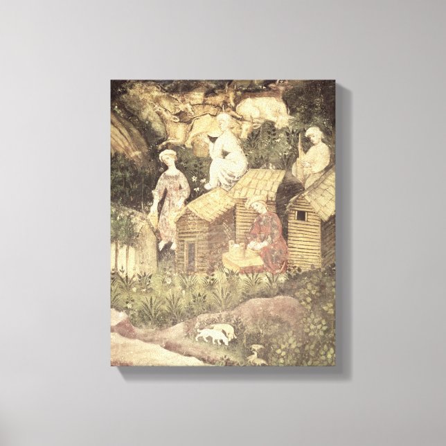 The Month of June Canvas Print (Front)