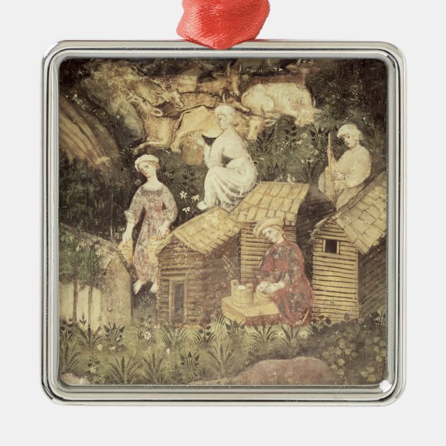 The Month of June Metal Ornament (Front)