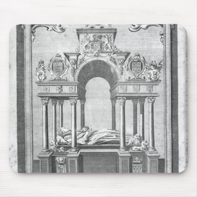 The Monument of Queen Elizabeth Mouse Pad (Front)