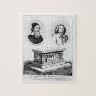 The Monument of the Tradescants in the Church Yard Jigsaw Puzzle