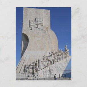 The Monument to the Discoveries (overview), Lisbon Postcard