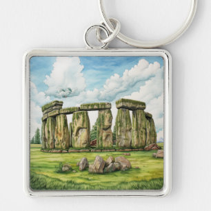 The Monumental Stones of Stonehenge #2 Keychain