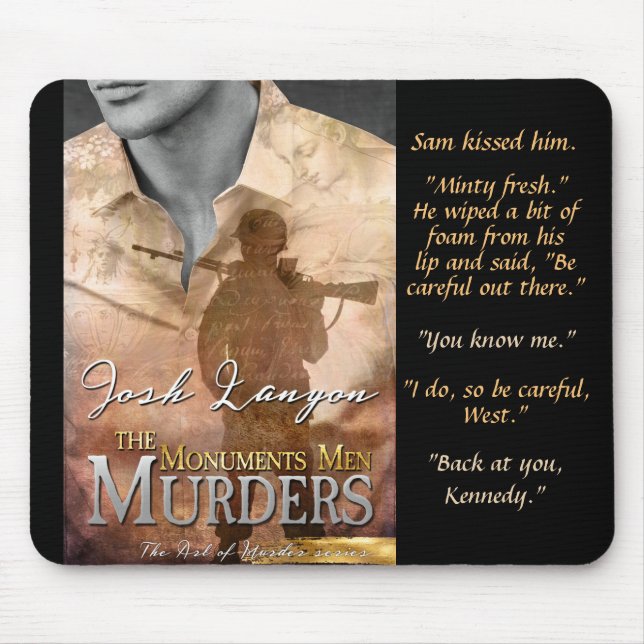 The Monuments Men Murders mousepad (Front)