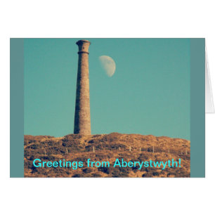 The Moon and a Tower: Aberystwyth