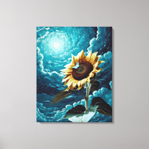 The Moon and Sun Canvas Print