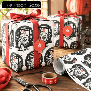 THE MOON GATE Chow Wrapping Paper