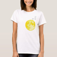 The moon is beautiful isn't it? = I love you
