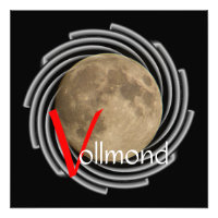 The moon, la lune, la luna, the moon poster