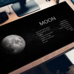 The Moon Planet Earth Astronomy Science Desk Mat<br><div class="desc">Introducing our The Solar System Desk Mat for the earth's moon, an awe-inspiring fusion of functionality and cosmic wonder! Designed for enthusiasts of science and astronomy, this desk mat features stunning, high-resolution images of the nine planets in our solar system, courtesy of NASA's latest captures. Embark on a journey through...</div>