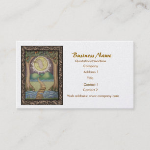 The Moon Tarot Business Card