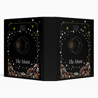 The Moon tarot card art, Celestial Binder