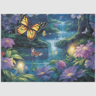 The Moonlight Butterfly Series Design 13 Tissue Paper