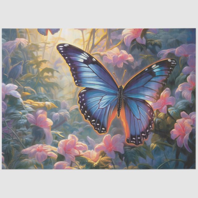 The Moonlight Butterfly Series Design 3 Tissue Paper (Front)