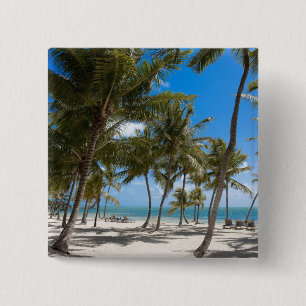 The Moorings Resort, Marathon, Key West, 2 Inch Square Button