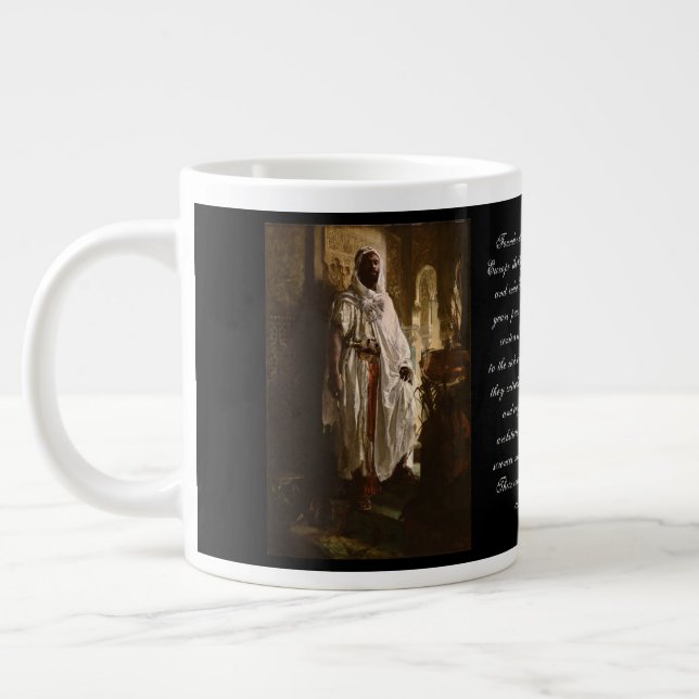 The Moorish Chief Specialty* Jumbo Mug (Left)