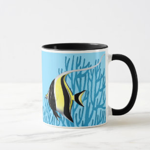 The Moorish Idol Reef Fish Mug