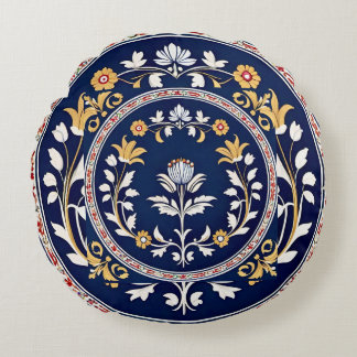 The Moorish Princess of Algarve Round Pillow