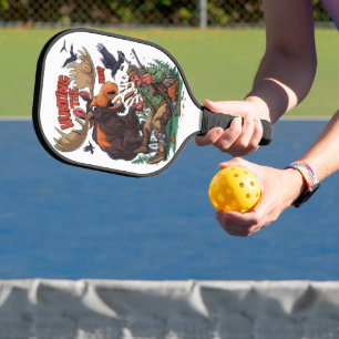 The Moose and the Hunting Hunter Pickleball Paddle