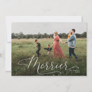 The More The Merrier Christmas Card