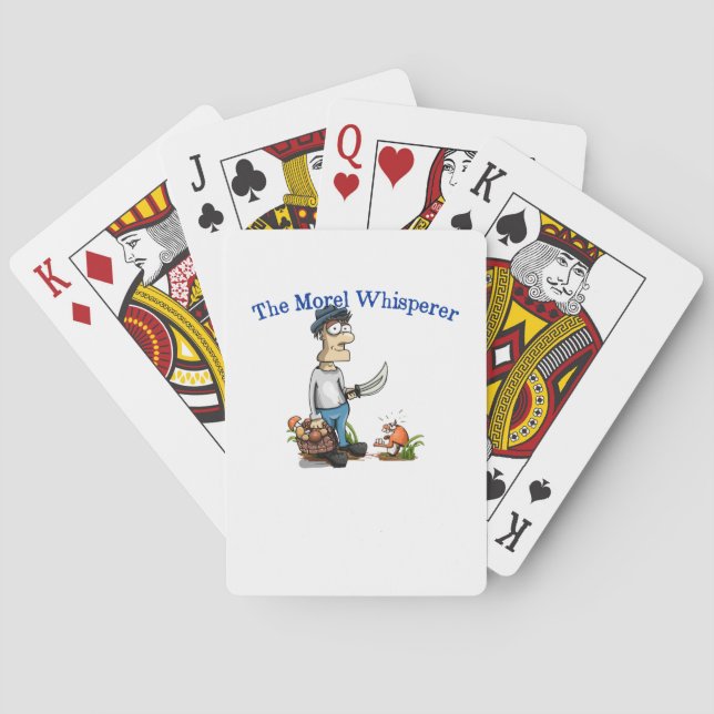 The Morel Whisperer Playing Cards (Back)