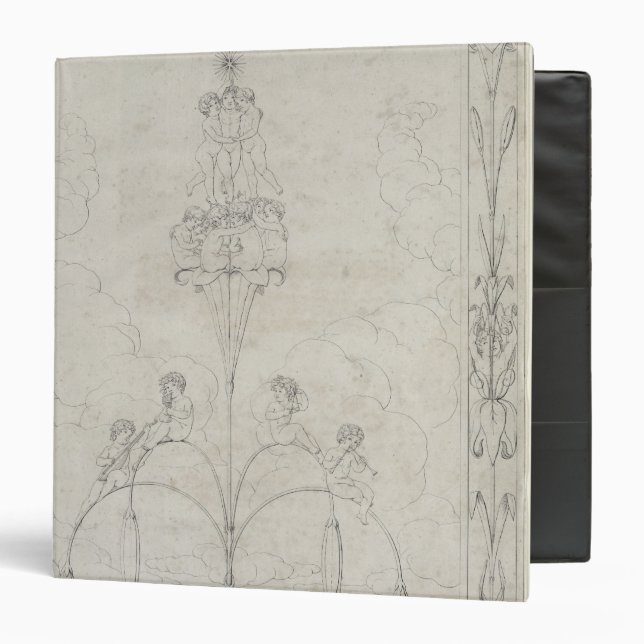The Morning, 1803 Binder (Front/Inside)