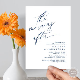 The Morning After, Happily Ever After Brunch Invitation