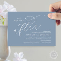 The Morning After, Post Wedding Brunch Thank You