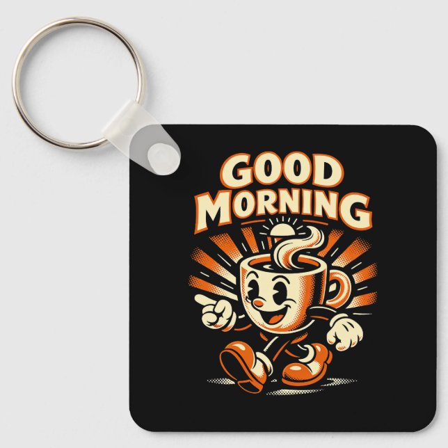 The Morning Brew Keychain (Front)