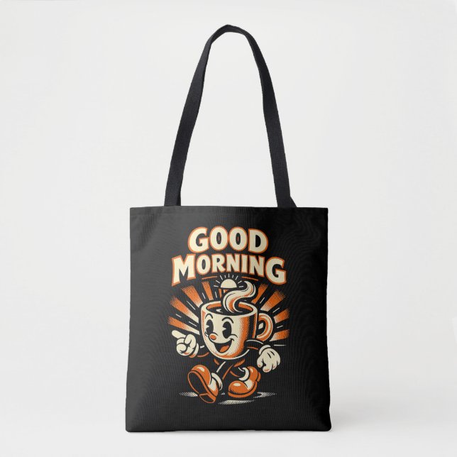 The Morning Brew Tote Bag (Front)
