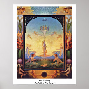 The Morning By Philipp Otto Runge Poster