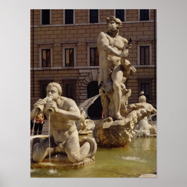 The Moro Fountain Poster (Front)