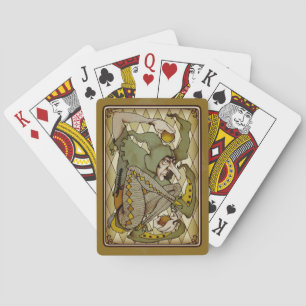 The Morose Jester Playing Cards - Old Book