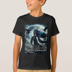 The Morrigan Celtic Irish Mythology Raven Crow War T-Shirt