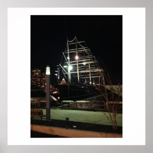 The Moshulu at Penn's Landing in Philadelphia Poster