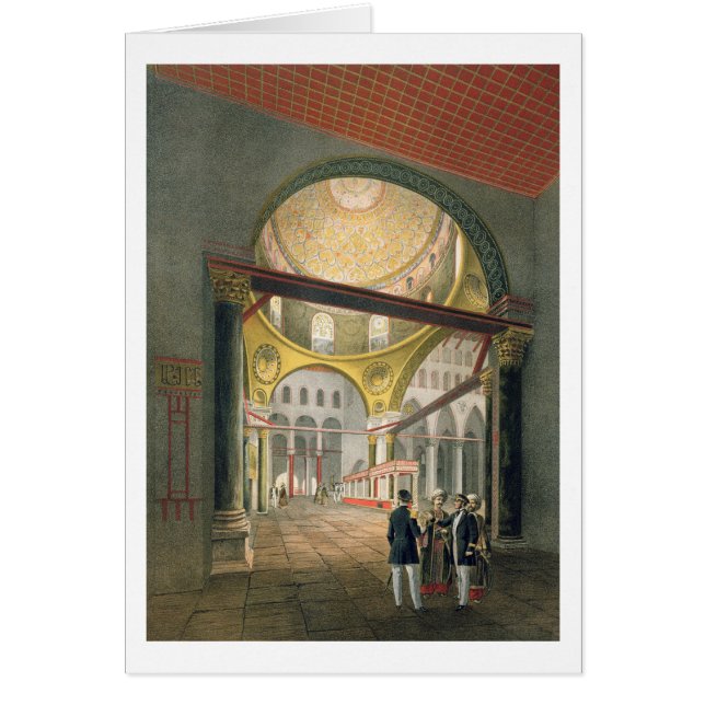 The Mosque El Aksa, from 'Souvenirs of Jerusalem', (Front)