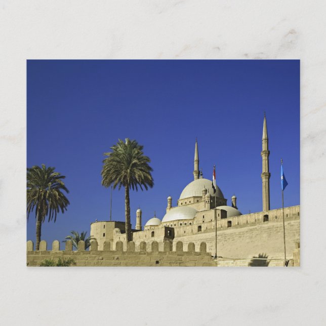 The Mosque of Muhammad Ali at the Citadel, also 2 Postcard (Front)