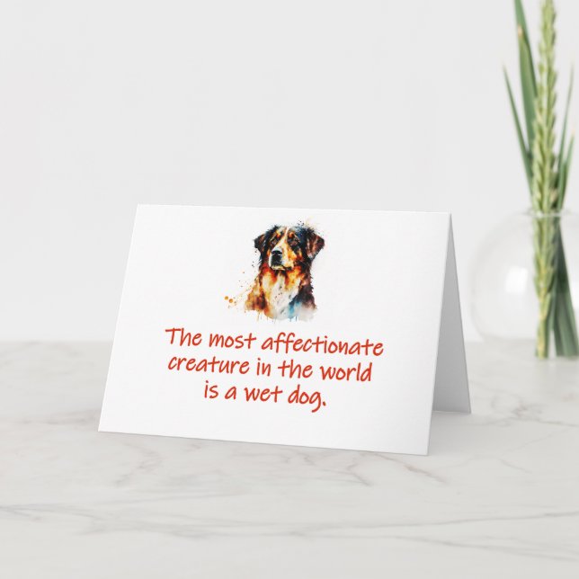 The Most Affectionate Creature   Card (Front)