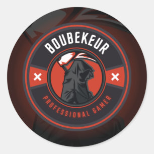 The most beautiful design classic round sticker