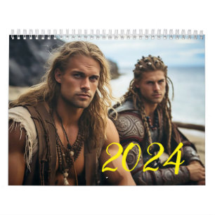 The Most Brutal Macho 2024.  Calendar