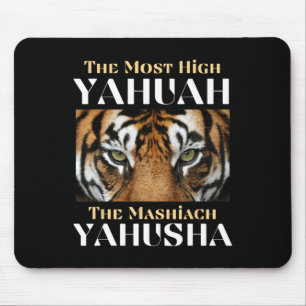 The Most High Yahuah And The Mashiach Yahusha  Mouse Pad