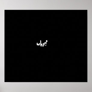 The most important question in the world. poster