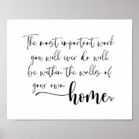 The Most Important Work Inspirational