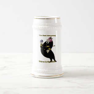 The Most Interesting Walrus in the World Beer Stein