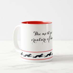 The most perfect creature of heaven Two-Tone coffee mug