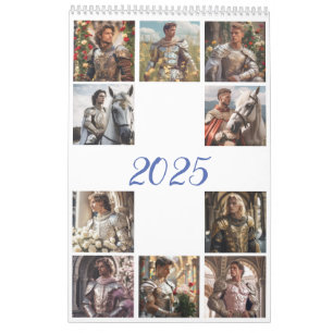 The most romantic men. 2025 calendar