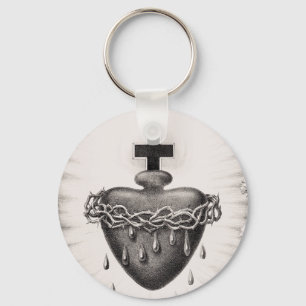 The Most Sacred Heart of Jesus Christ Keychain