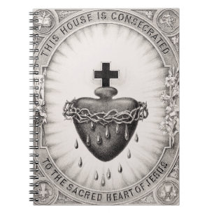 The Most Sacred Heart of Jesus Christ Notebook