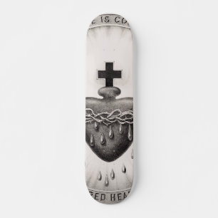 The Most Sacred Heart of Jesus Christ Skateboard