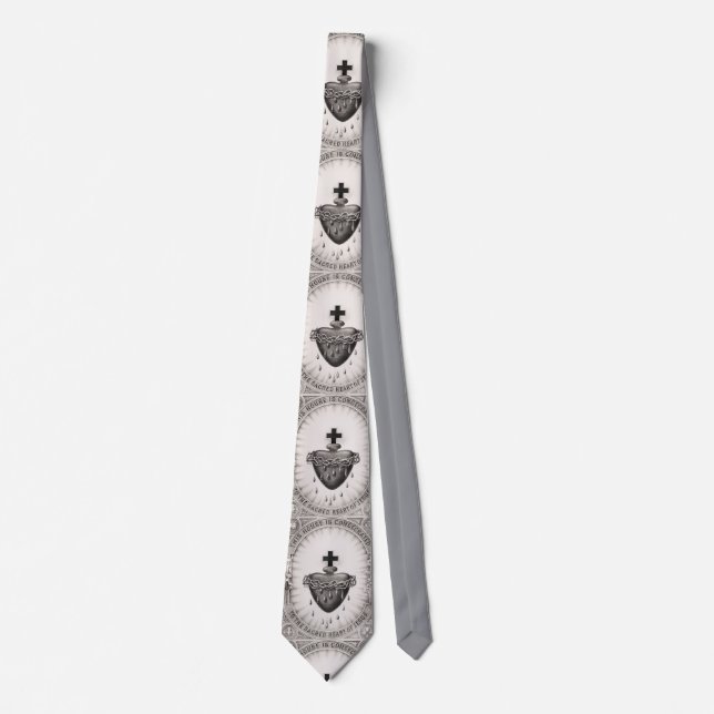 The Most Sacred Heart of Jesus Christ Tie (Front)